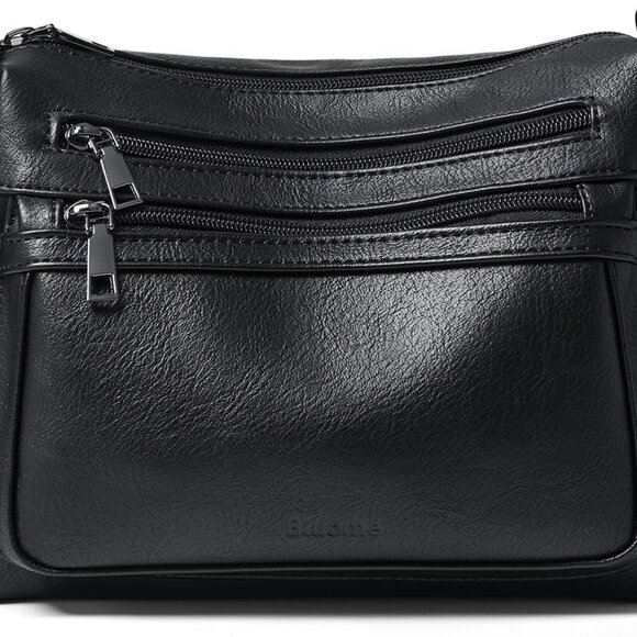 Handbags - 7L Crossbody Purses for Women, Medium Crossbody Bags Vegan Leather Shoulder Hand